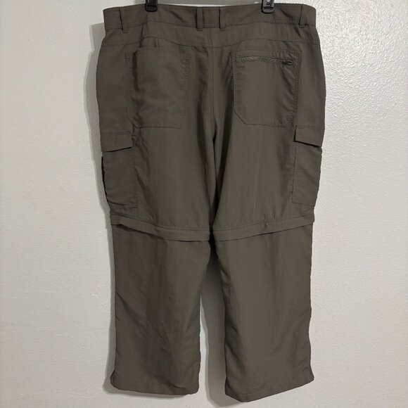 RedHead Convertible Cargo Pants 42x30 Zip Off Hiking Fishing Outdoor Nylon Gray - Picture 2 of 13